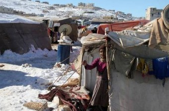 Sírios em campo de refugiados | IKMR