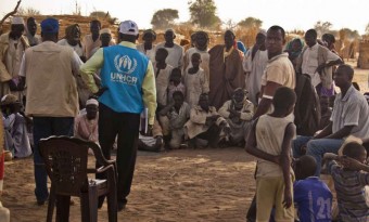 refugiados em Darfur