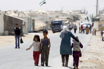 O campo de Zaatari já é o segundo maior do mundo MUHAMMAD HAMED/REUTERS