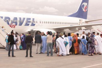 refugiados viajando