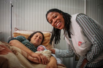 Maternity unit in Domeez Camp, Iraq