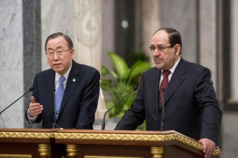 Ban Ki Moon e Nouri al Maliki | IKMR