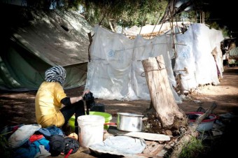 Famílias deslocadas em Tartous | IKMR